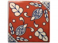 Tile, design "Capullo" approx. 10x10 cm Tile, design "Capullo" approx. 10x10 cm