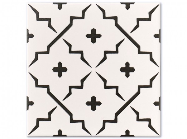 0.5 sqm &quot;Queens Pattern 09&quot;, Floor tiles 15x15cm