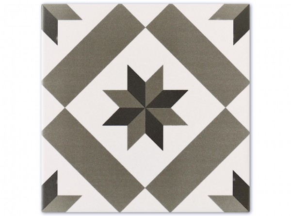 0.5 sqm &quot;Mistral Pattern 01&quot;, Floor tiles 15x15cm