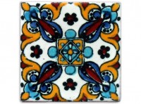 Thin series: Tile, design Arely blanco, approx. 5x5 cm Thin series: Tile, design Arely blanco, approx. 5x5 cm