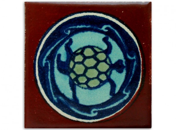 Thin series: Tile, design Tortuga small, approx. 5x5 cm