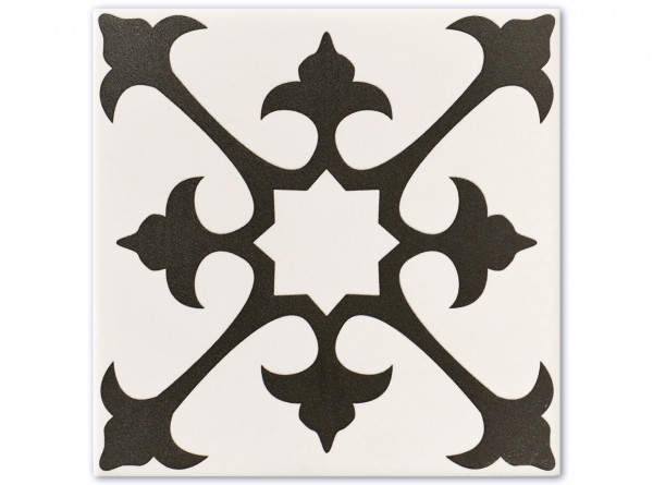 0.5 sqm &quot;Queens Pattern 04&quot;, Floor tiles 15x15cm