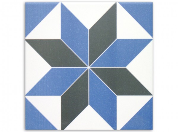 Tile Victorian &quot;Centro Geo&quot; 20 x 20 cm