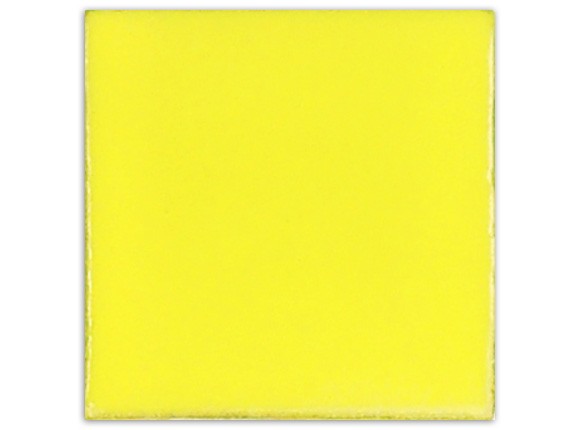 Fliese handbemalt, ca. 5x5cm, Gelb