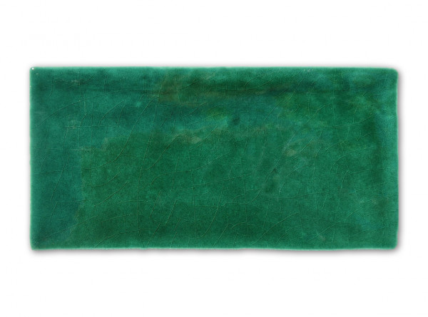Spanische Fliese Metro Verde (dunkelgrün) 7,5x15 cm