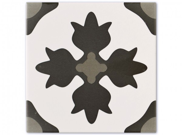 0.5 sqm &quot;Mistral Pattern 10&quot;, Floor tiles 15x15cm