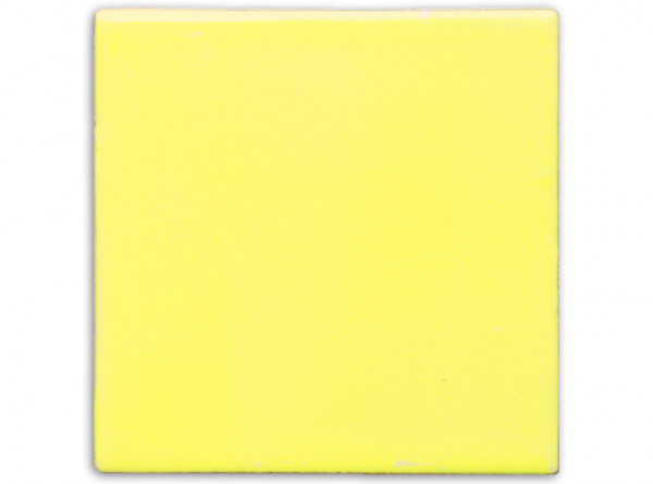 Tile, single colour &quot;Yellow&quot;, approx. 10x10 cm