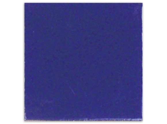 Dünne Serie: Fliese handbemalt, ca. 5x5cm, Kobaltblau