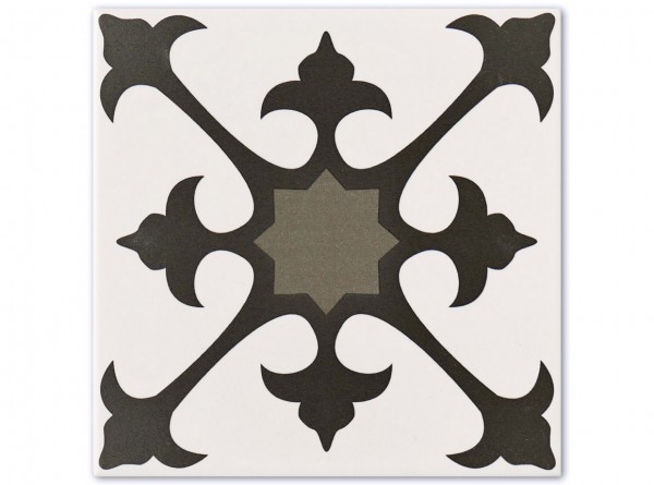 0.5 sqm &quot;Mistral Pattern 04&quot;, Floor tiles 15x15cm