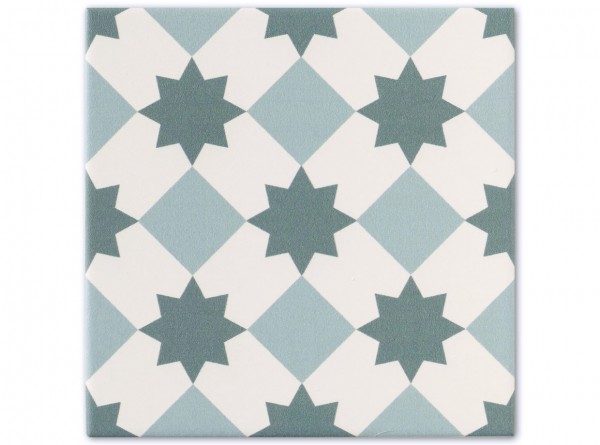 0.5 sqm &quot;Gregal Pattern 07&quot;, Floor tiles 15x15cm