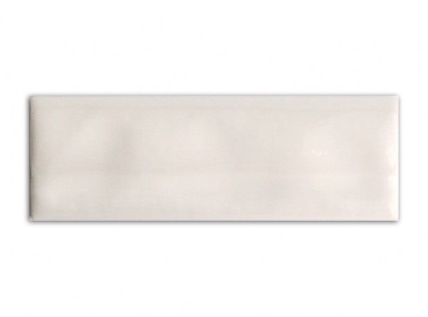 Spanish tile Moldura Antik Blanco (White), 5x15 cm