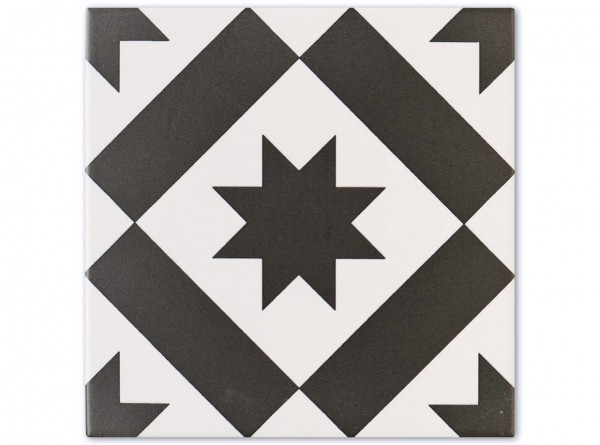 0.5 sqm &quot;Queens Pattern 01&quot;, Floor tiles 15x15cm